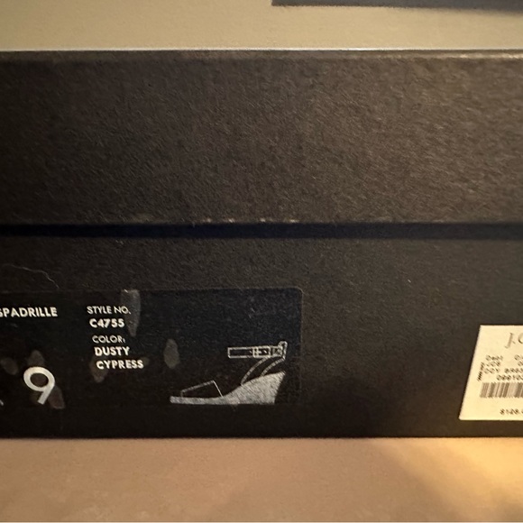 SPRING! Jcrew Corsica, espadrille, wedge, new in box, size 9, dusty cypress - Picture 8 of 8